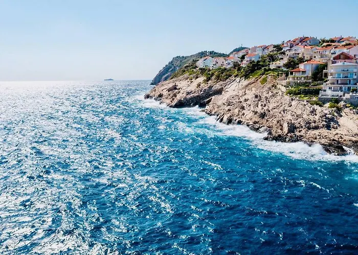 Βίλα Blue Views With Heated Pool & Jacuzzi Ντουμπρόβνικ