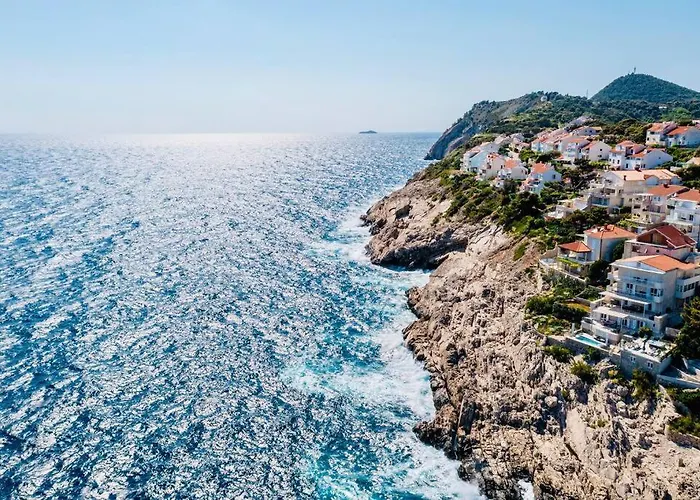 Blue Views With Heated Pool & Jacuzzi دوبروفينك